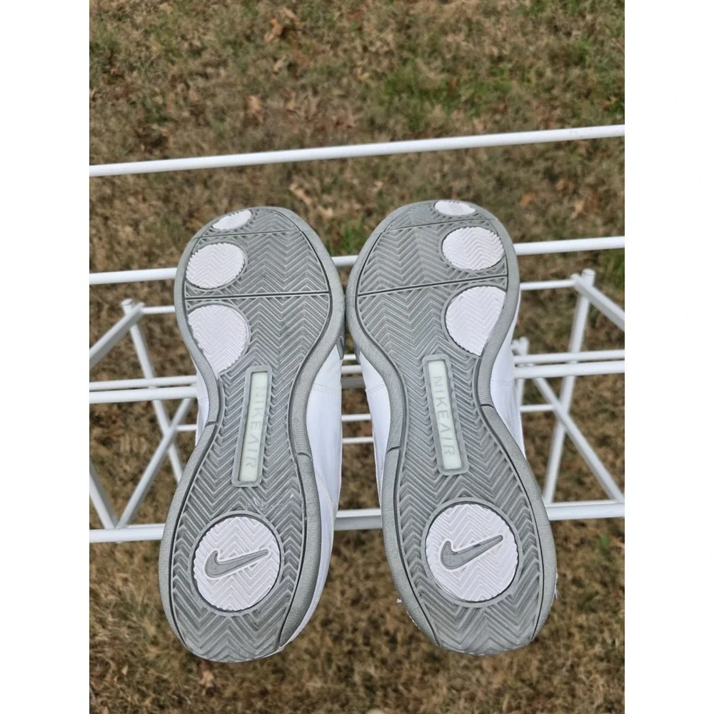 Nike Air Flight Mens Basketball Shoes White Silver Low Top Sneakers 315065-111